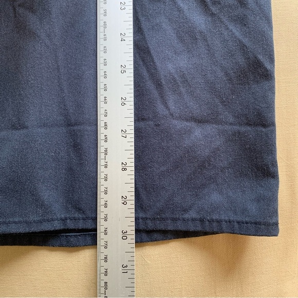 Orange County Choppers 'Old School New Rules' Navy Blue Work Button Up Shirt XL - Picture 8 of 8